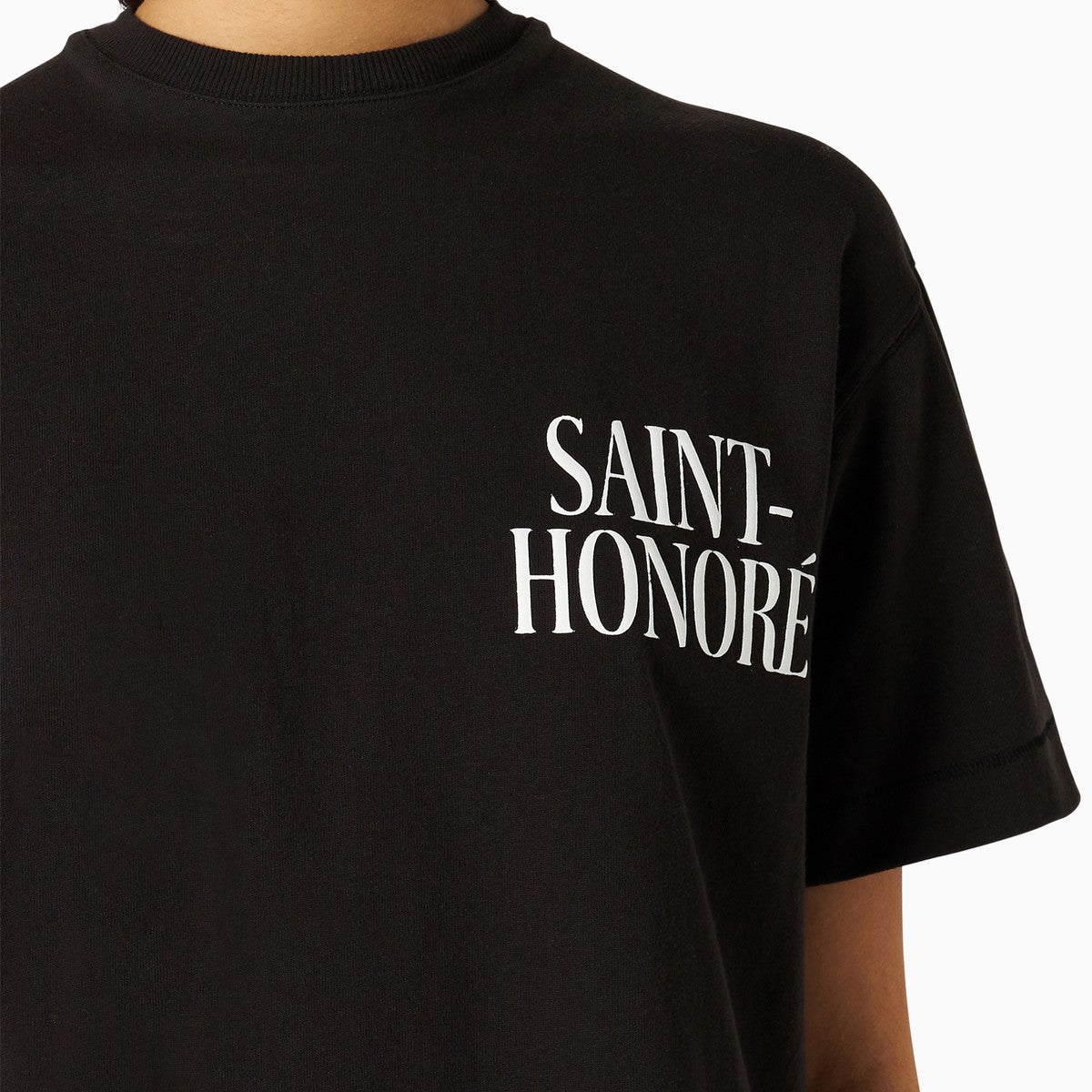 1989 STUDIO Black Saint-Honoré T-shirt 1989 STUDIO