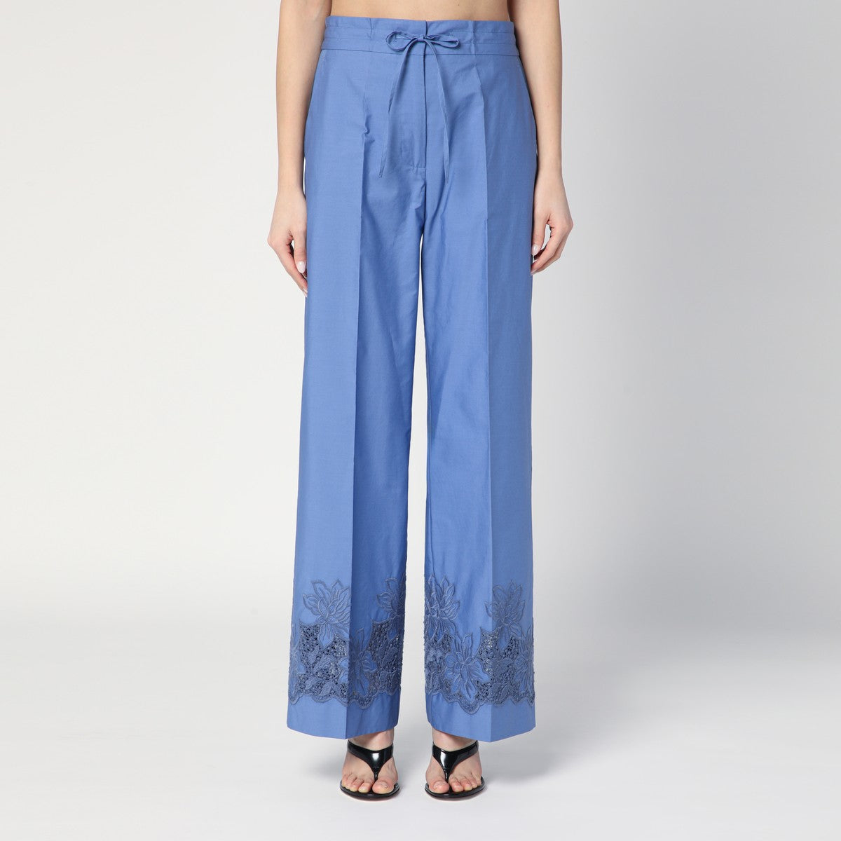 P.A.R.O.S.H. Embroidered cotton pants