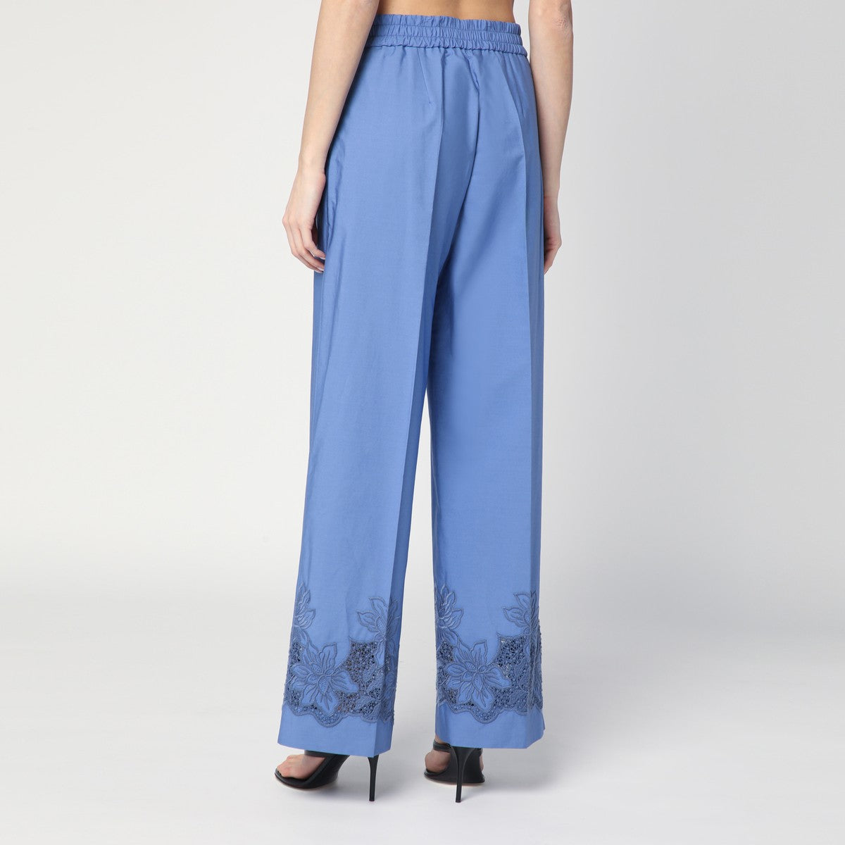 P.A.R.O.S.H. Embroidered cotton pants P.A.R.O.S.H.