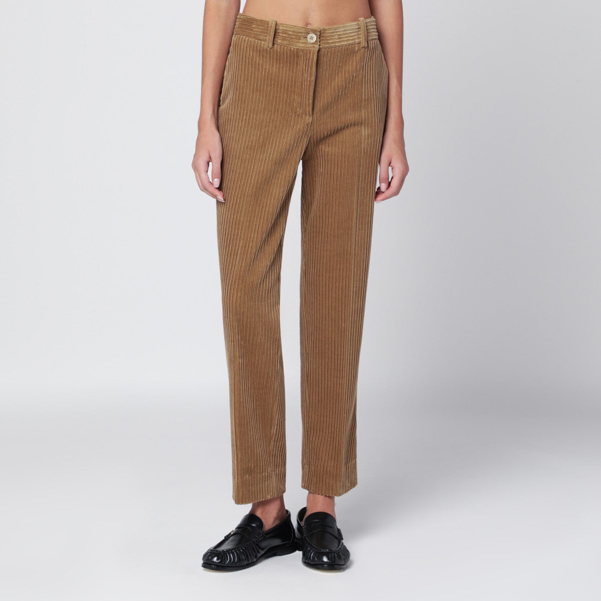 P.A.R.O.S.H. Camel-coloured corduroy trousers P.A.R.O.S.H.