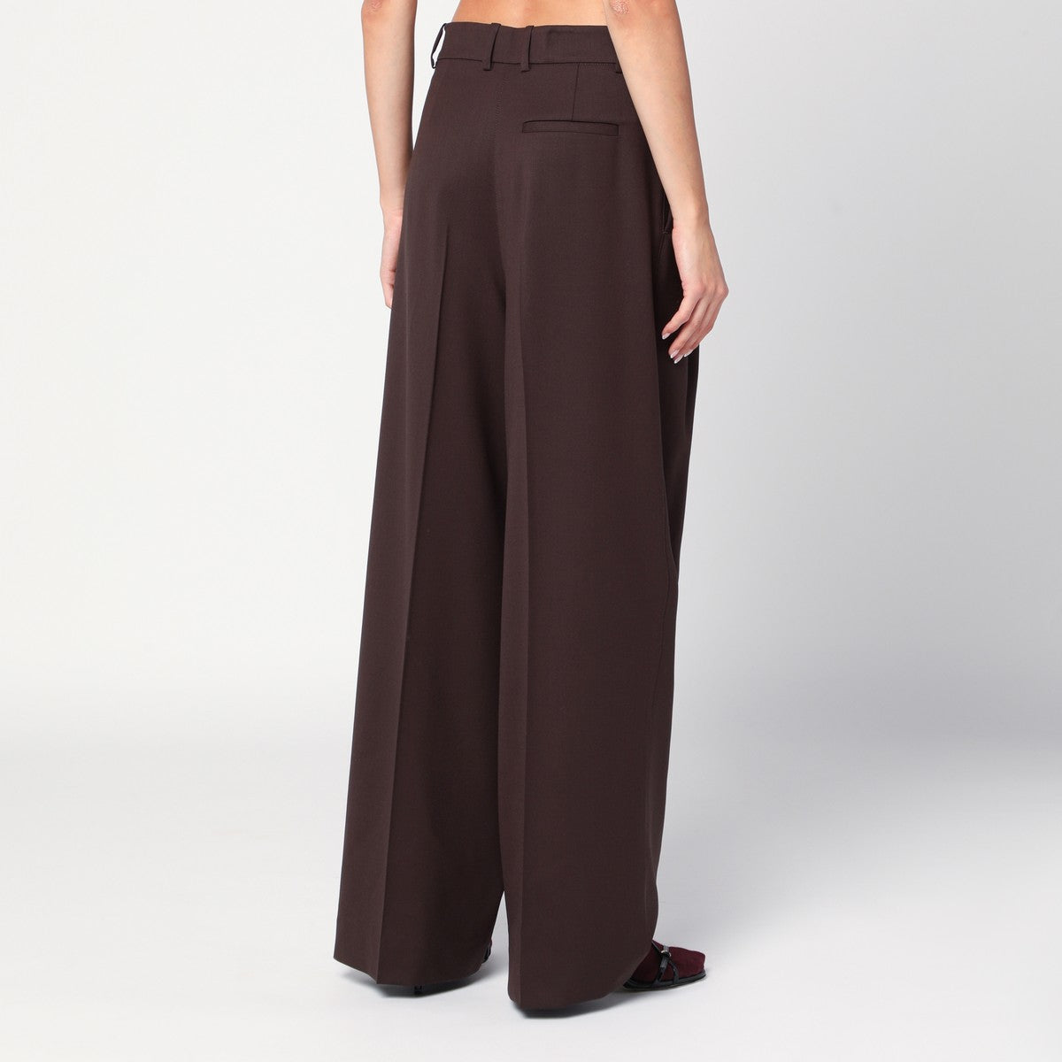 P.A.R.O.S.H. Brown palazzo trousers P.A.R.O.S.H.