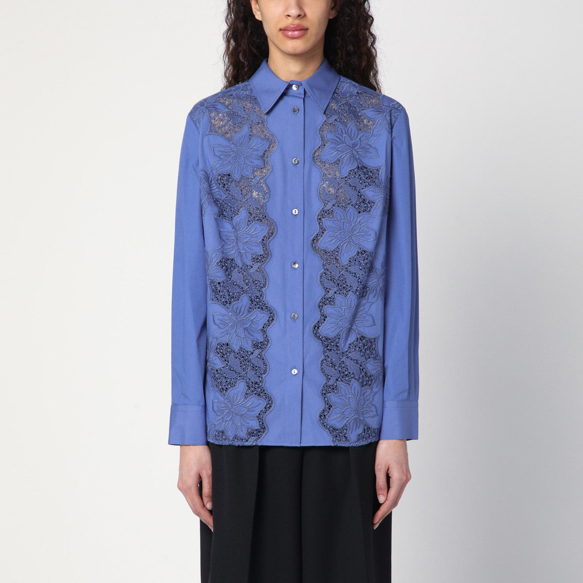 P.A.R.O.S.H. Embroidered cotton shirt P.A.R.O.S.H.