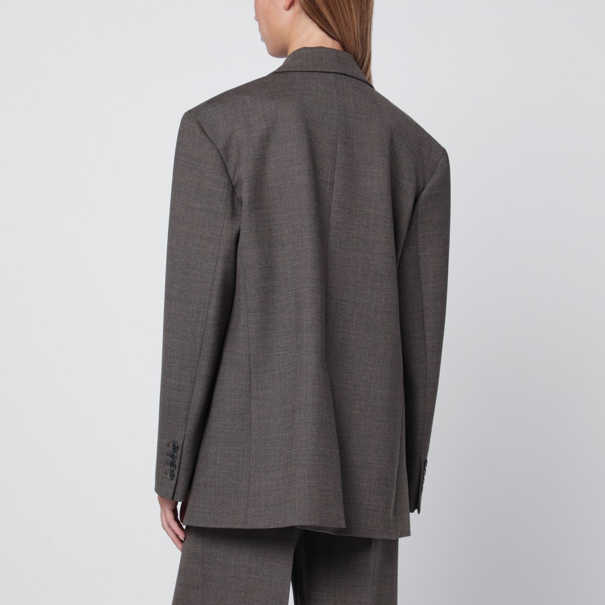P.A.R.O.S.H. Chestnut-coloured wool blend jacket P.A.R.O.S.H.