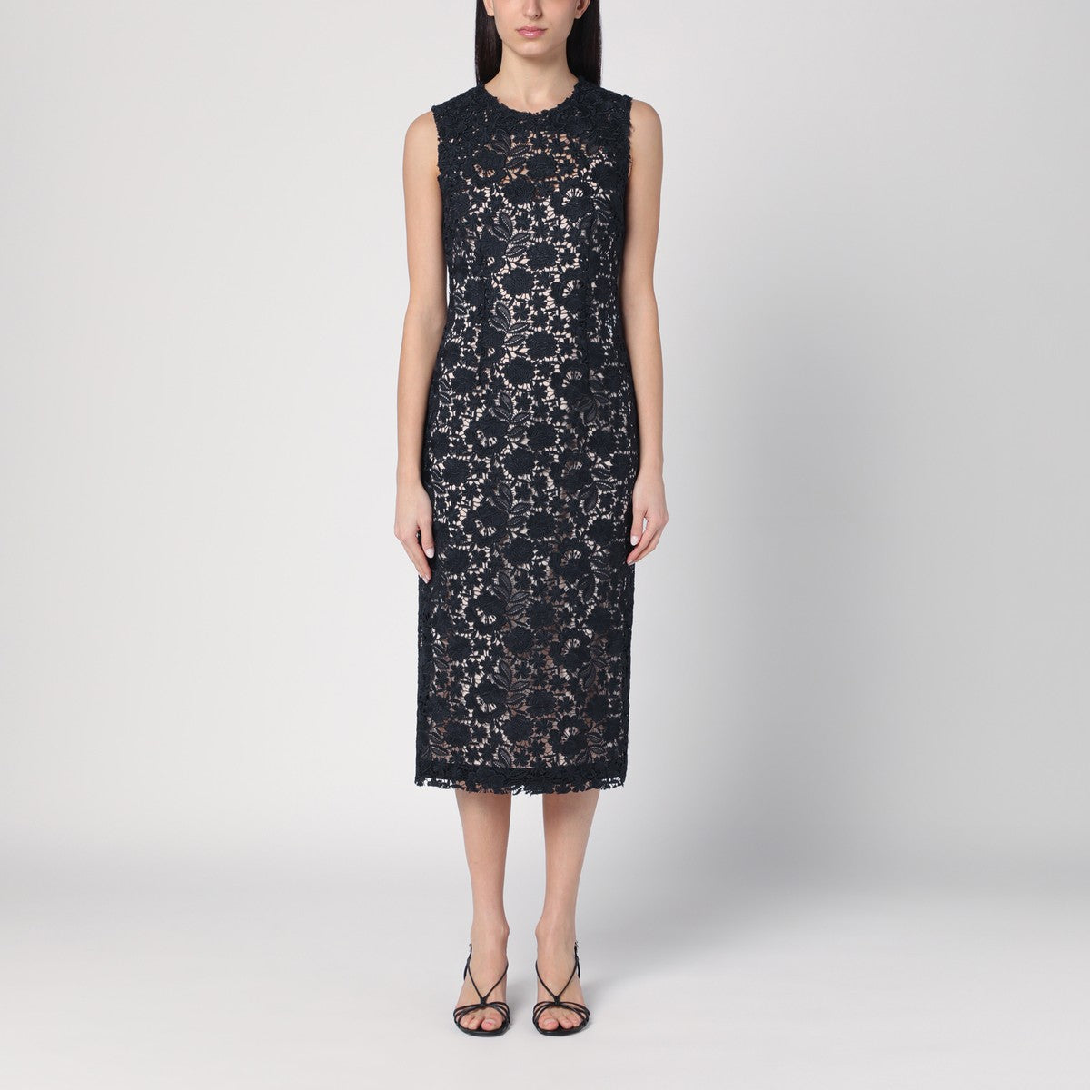 P.A.R.O.S.H. Blue lace midi dress P.A.R.O.S.H.