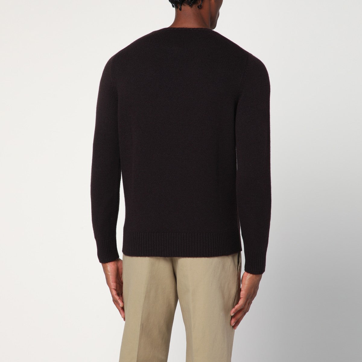 Drumohr Brown cashmere sweater Drumohr