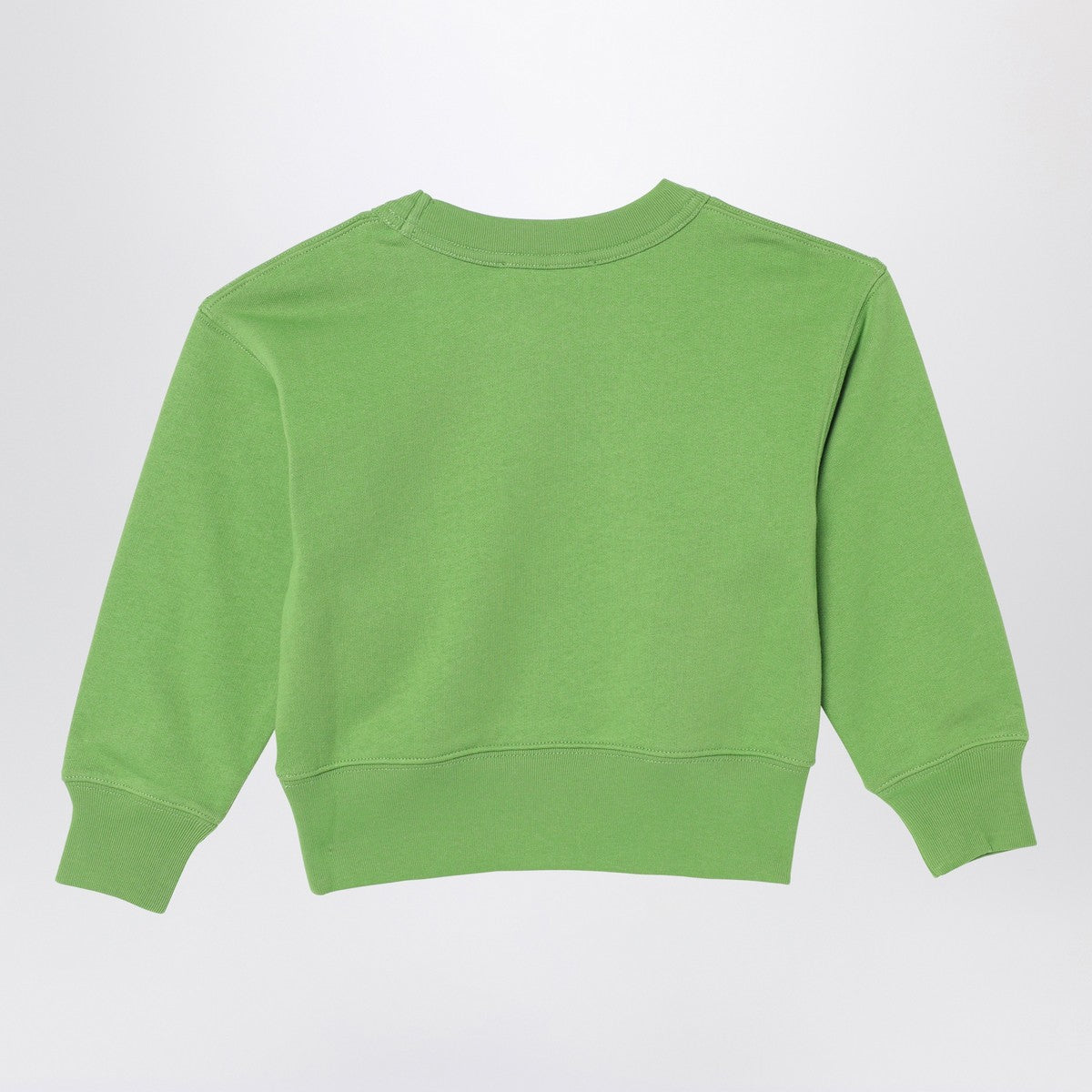 Acne Studios Green sweatshirt with small logo patch Acne Studios