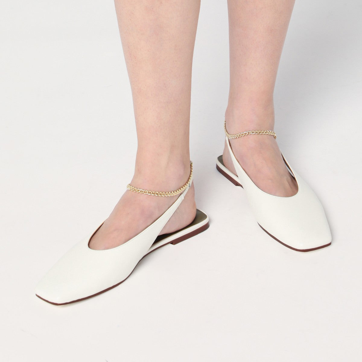 MARIA LUCA Ivory Augusta slingback MARIA LUCA