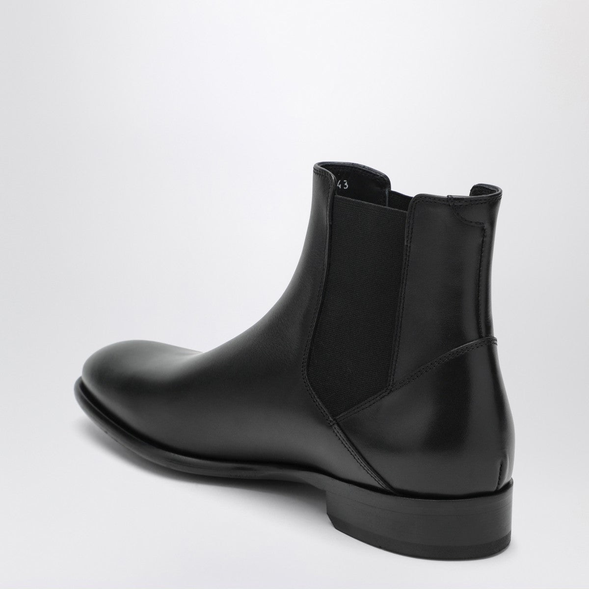 Doucal''s Black smooth leather ankle boots Doucal''s
