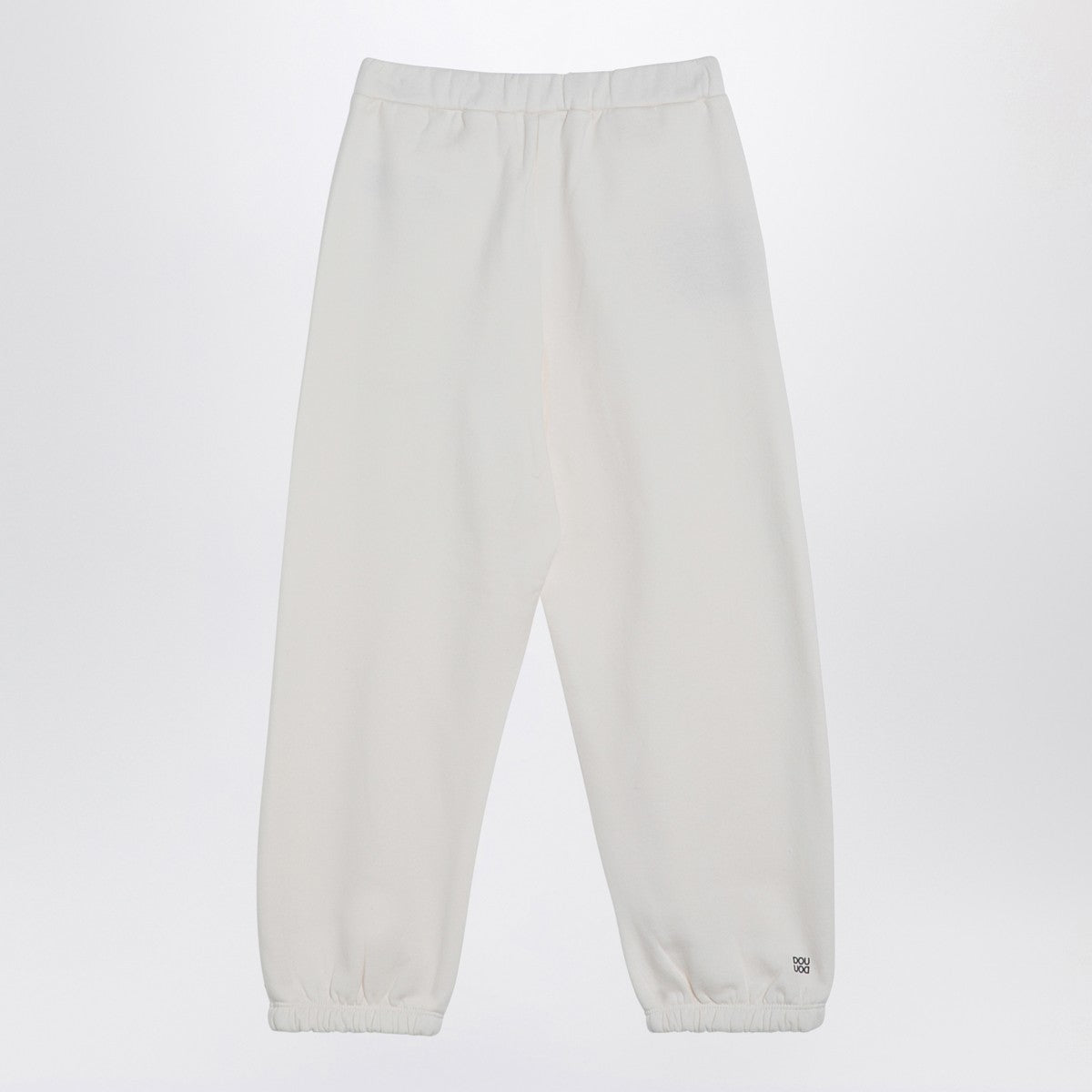 Douuod Ivory cotton-blend jogging trousers Douuod
