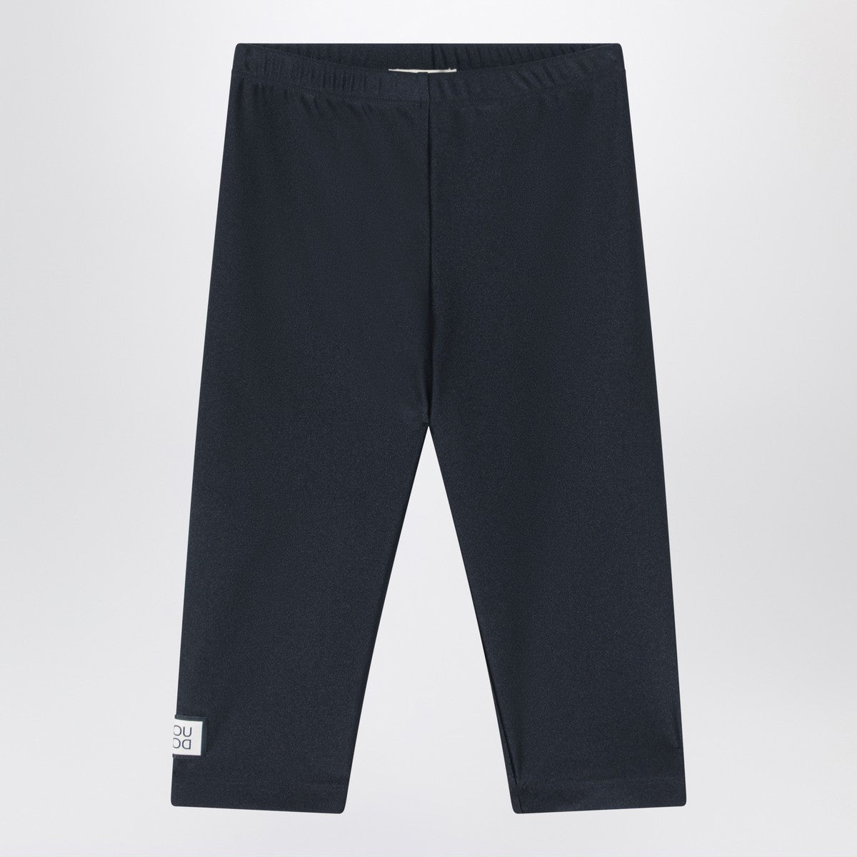 Douuod Black shiny nylon-blend leggings Douuod