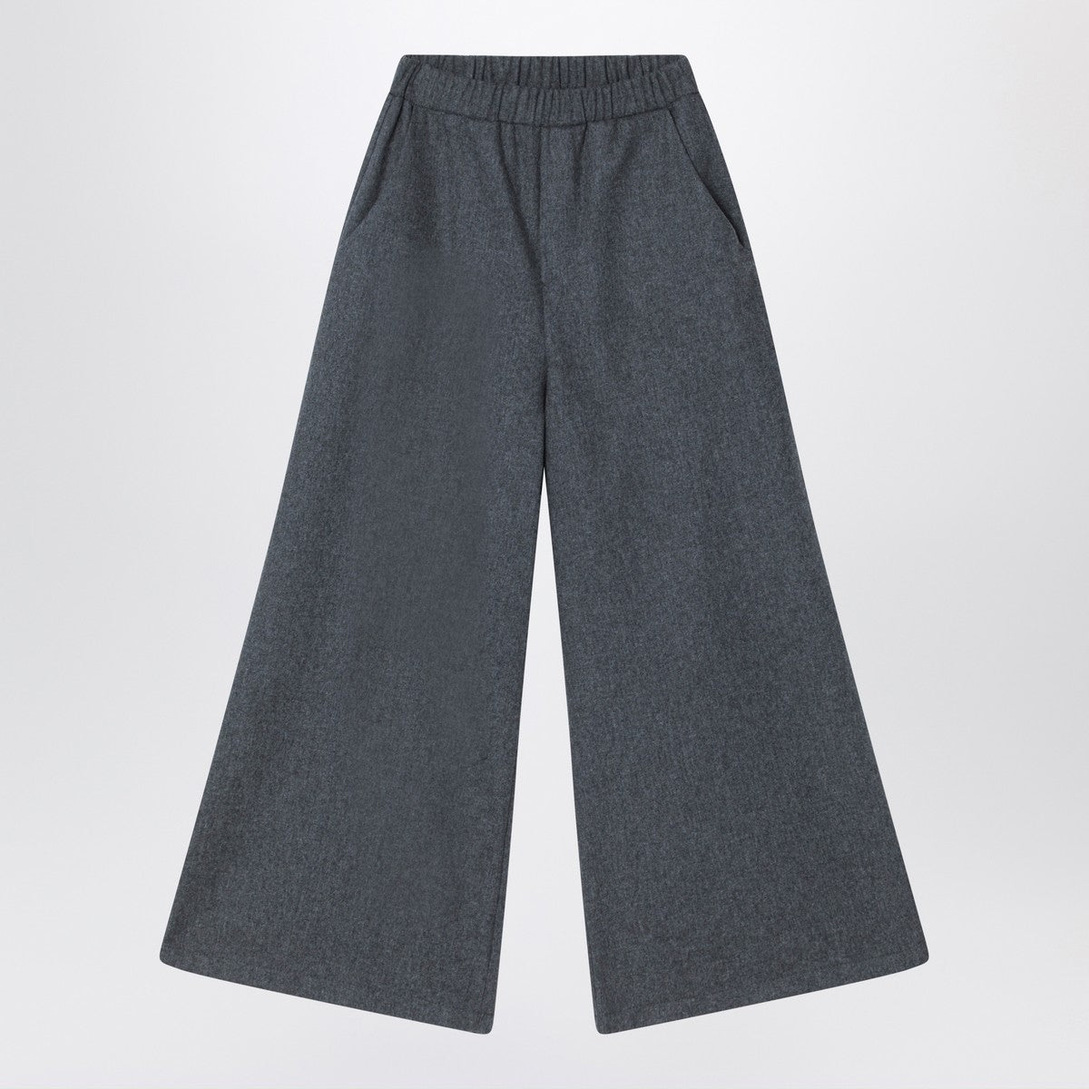 Douuod Gray wool-blend trousers Douuod