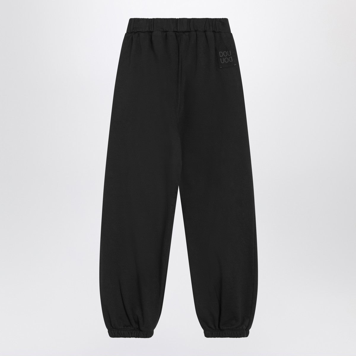 Douuod Jogging trousers in black cotton Douuod
