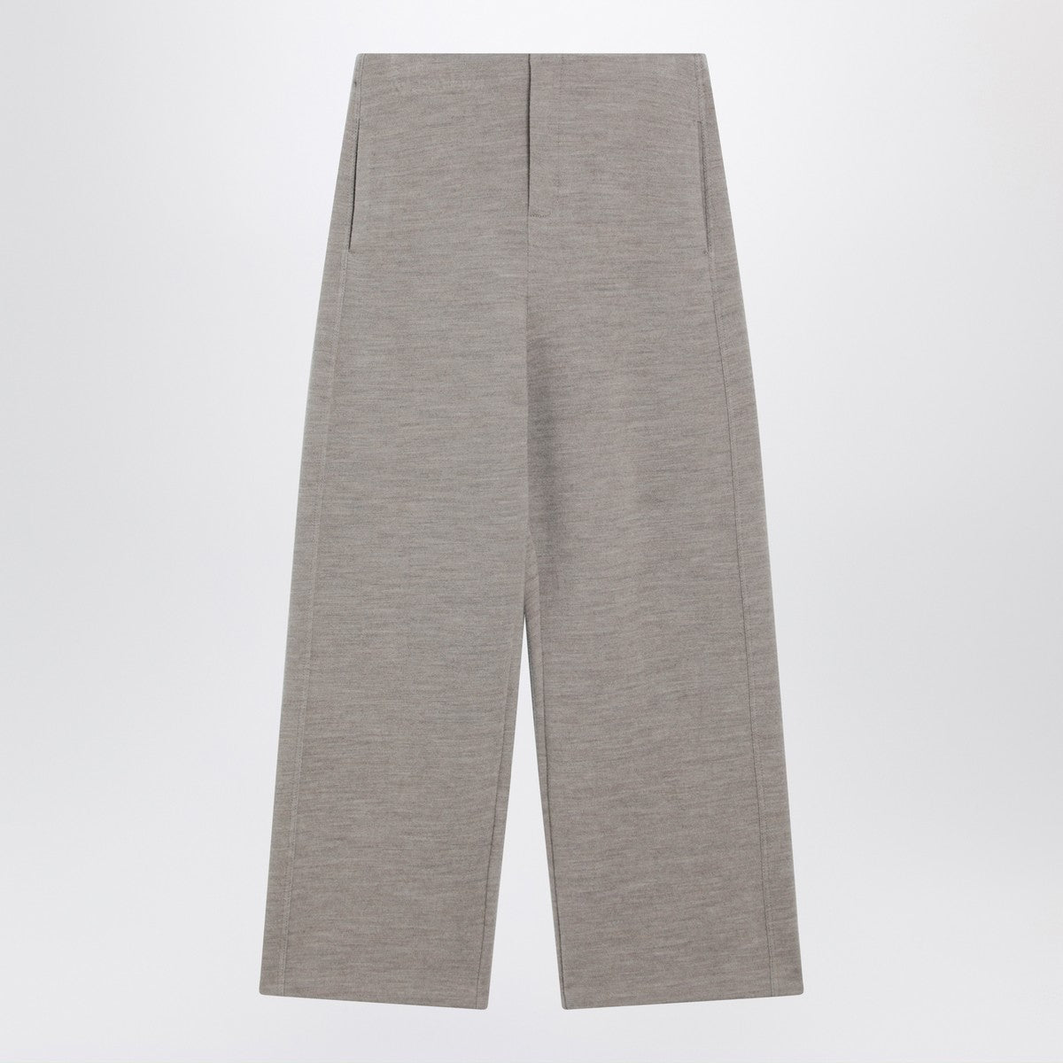 Max Mara Beige wool-cotton blend trousers Max Mara