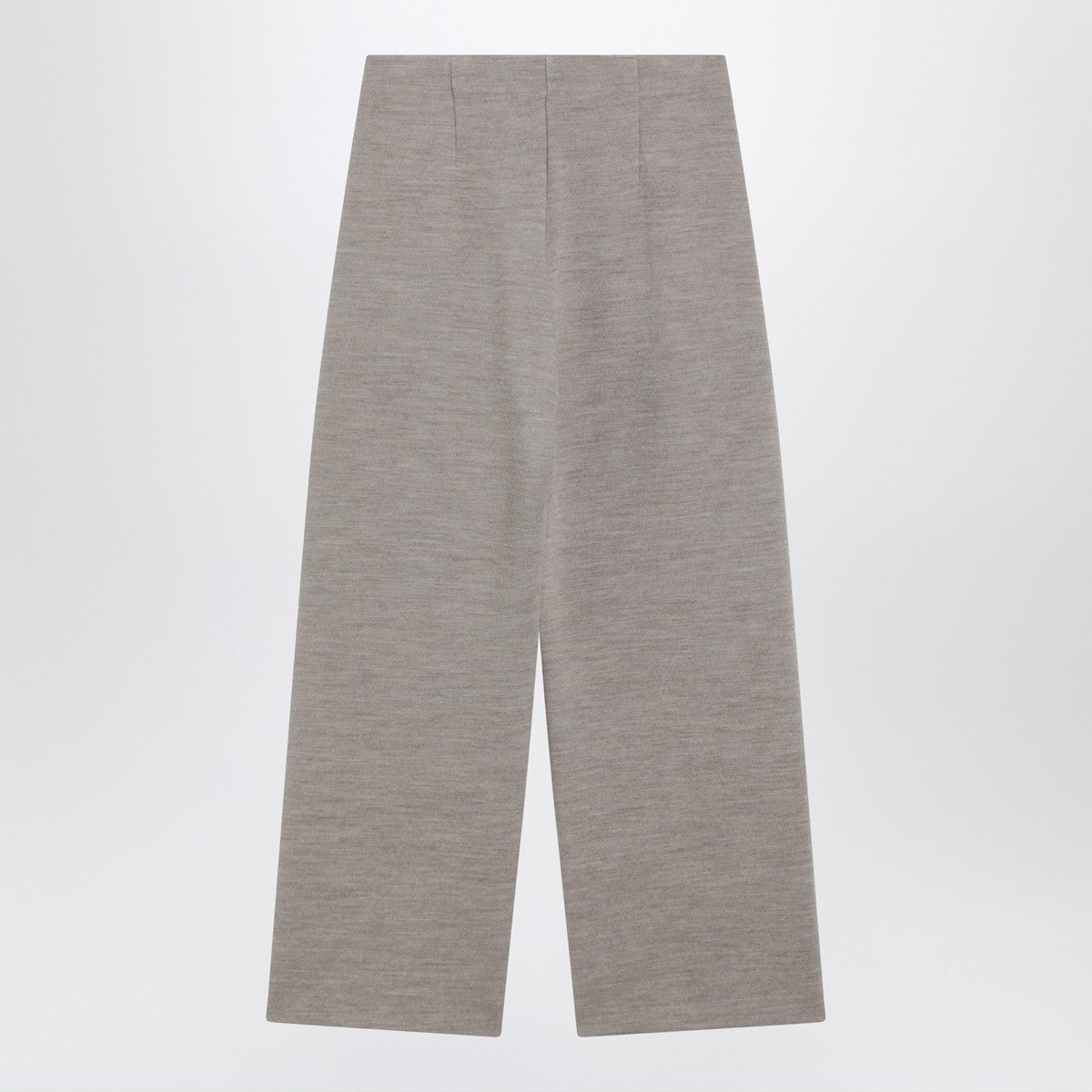 Max Mara Beige wool-cotton blend trousers Max Mara
