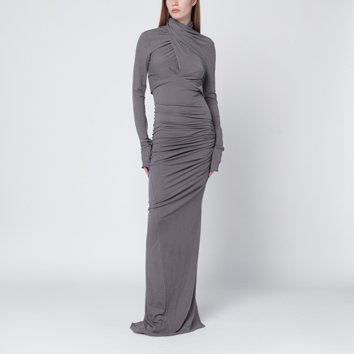 Entire Studios Long grey draped dress Entire Studios