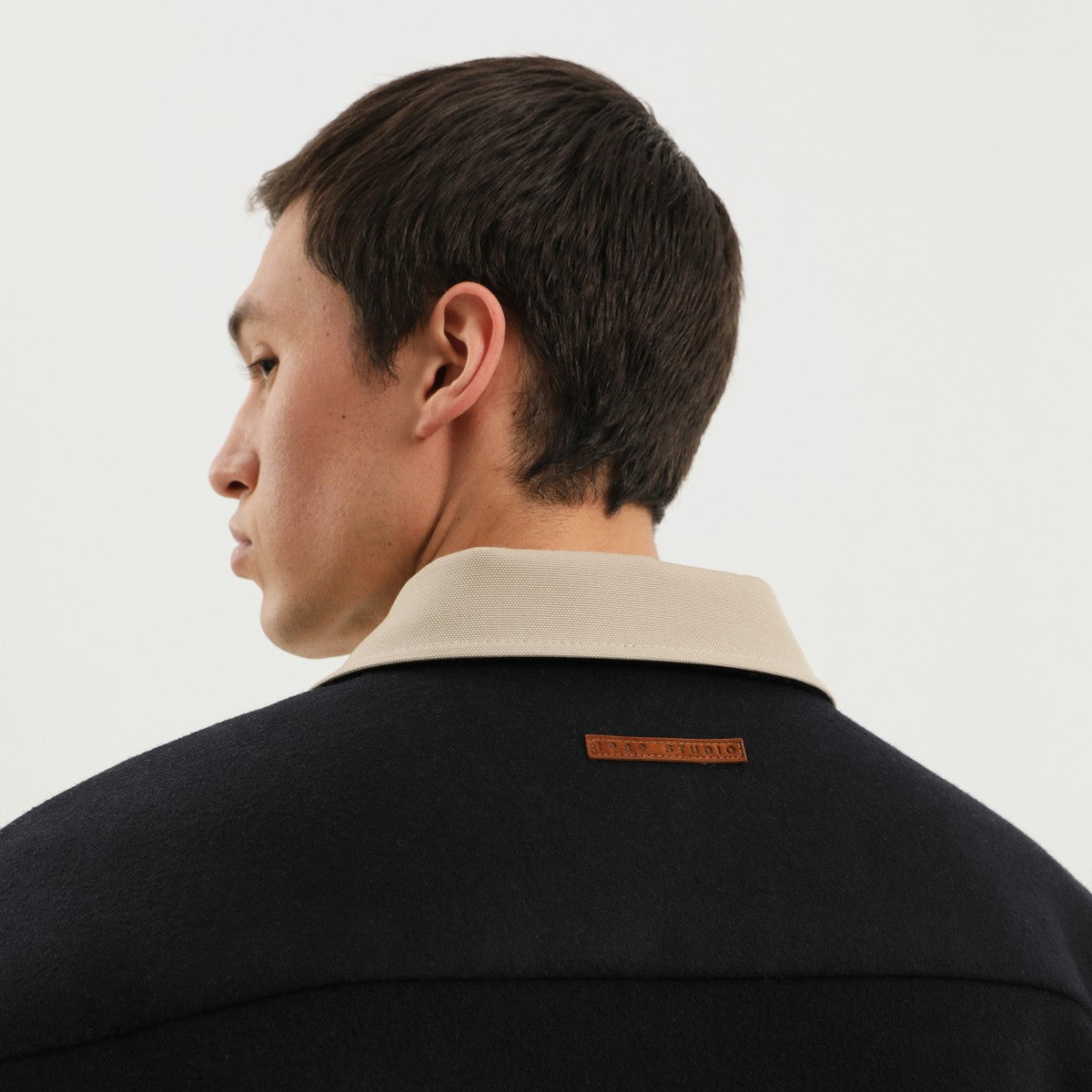 1989 STUDIO Shirt-jacket in blue wool 1989 STUDIO