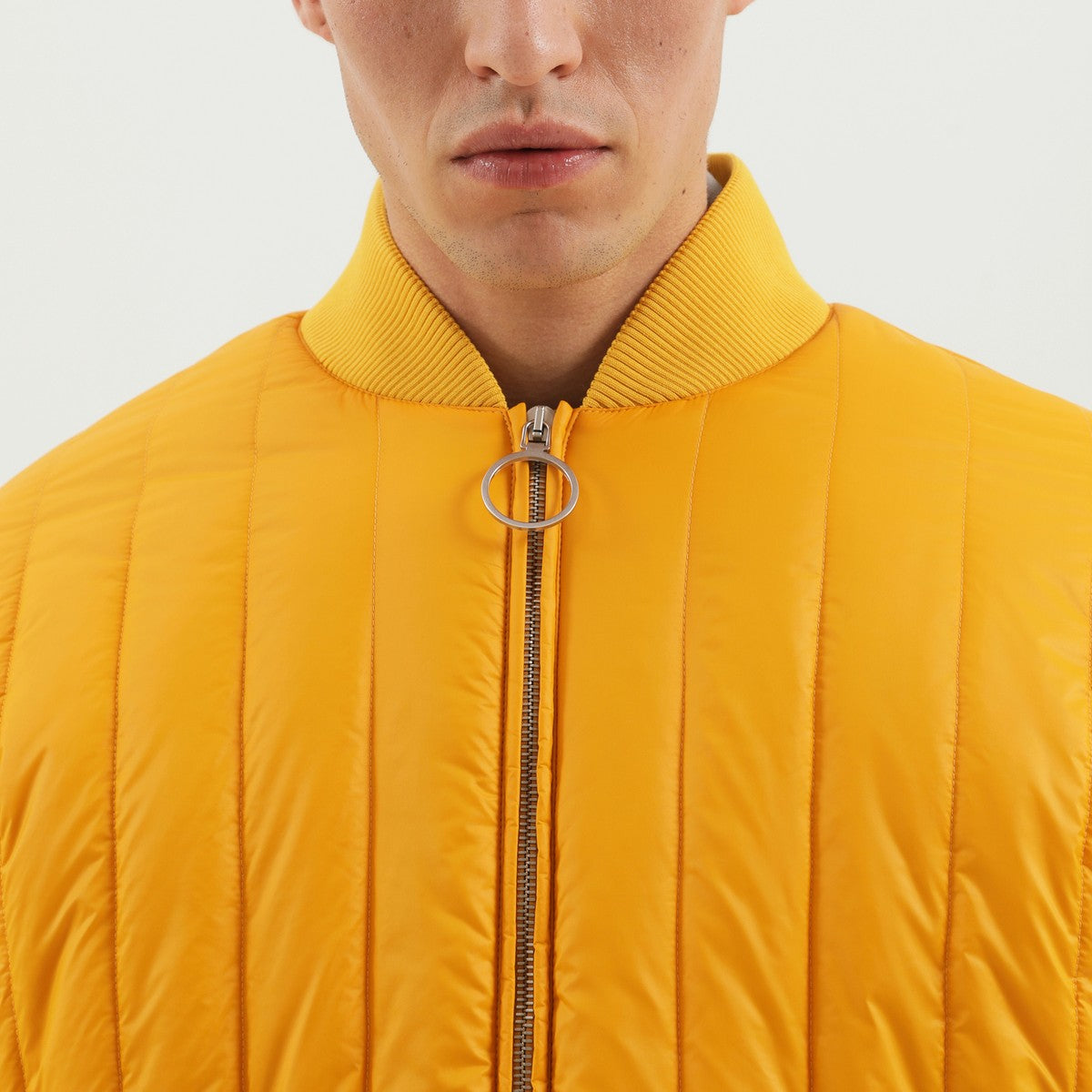 1989 STUDIO Yellow quilted down jacket 1989 STUDIO