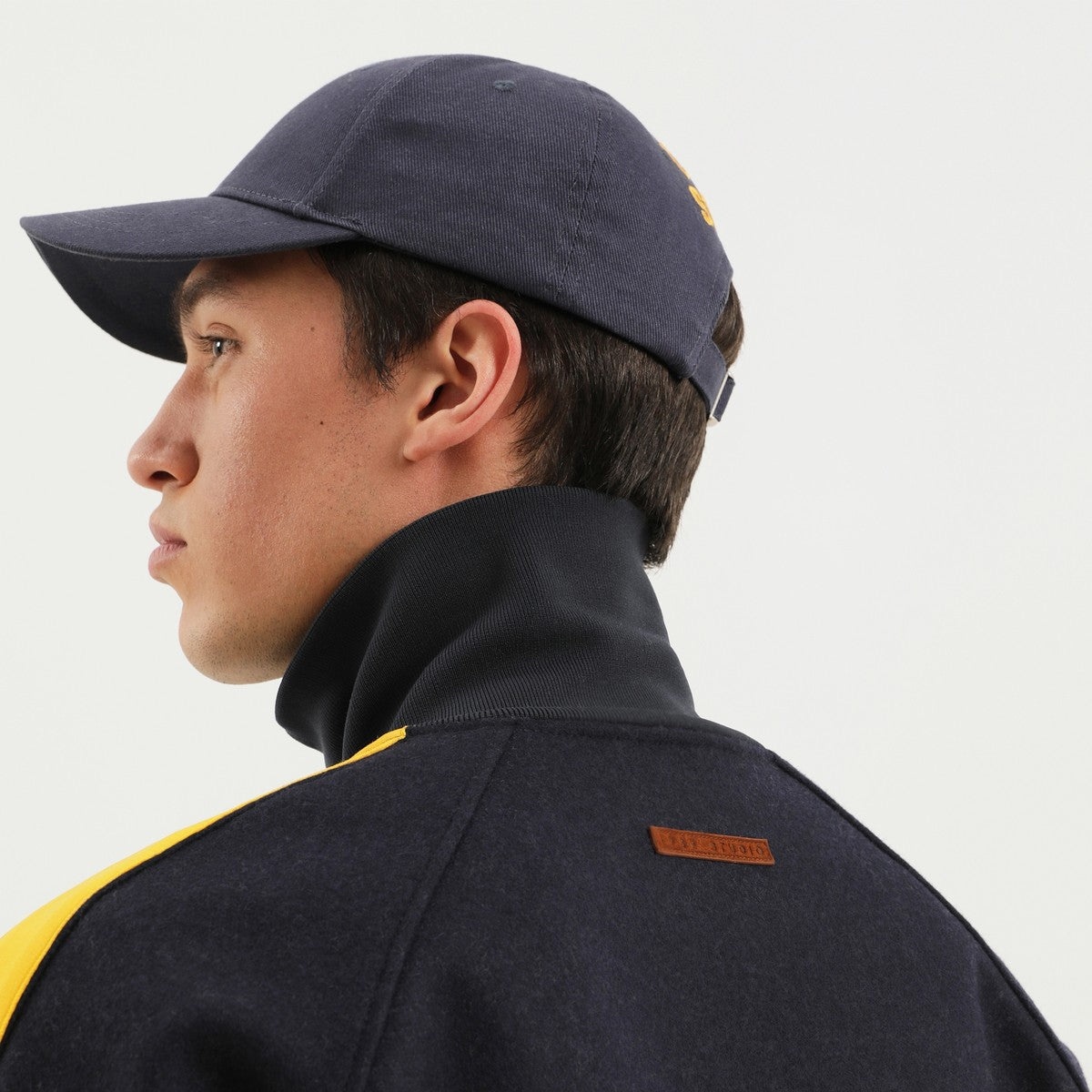 1989 STUDIO Gray jacket with side stripes 1989 STUDIO