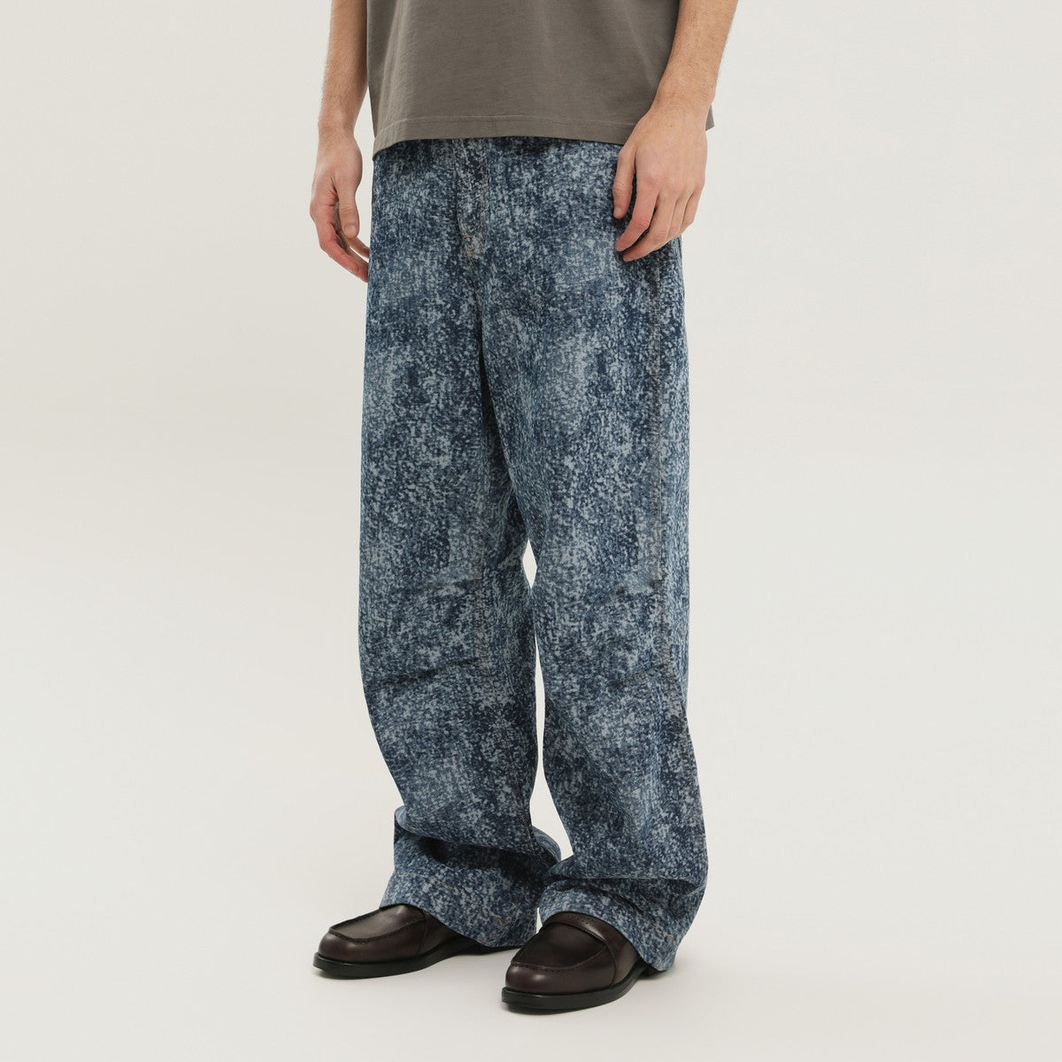 1989 STUDIO Pantaloni Marble Mastiff in denim 1989 STUDIO