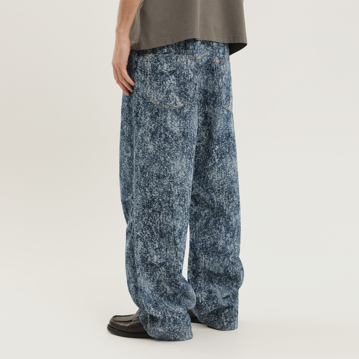 1989 STUDIO Pantaloni Marble Mastiff in denim 1989 STUDIO
