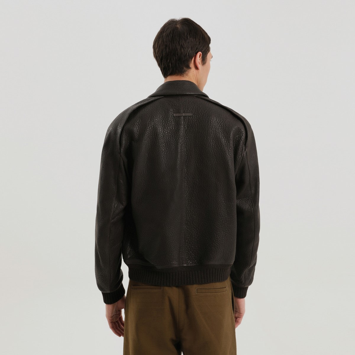 1989 STUDIO Brown leather jacket 1989 STUDIO