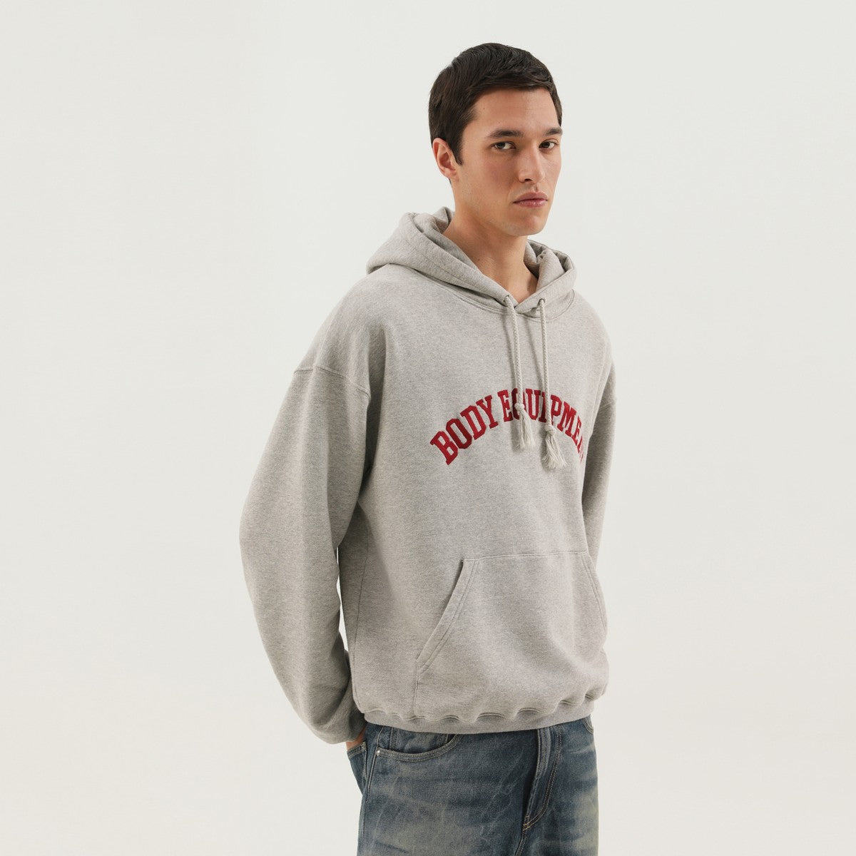 1989 STUDIO Gray Body Equipment hoodie 1989 STUDIO