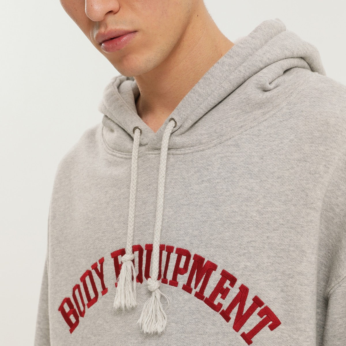 1989 STUDIO Gray Body Equipment hoodie 1989 STUDIO