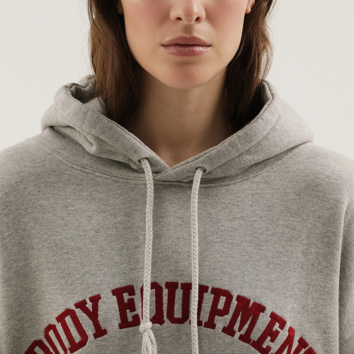 1989 STUDIO Gray Body Equipment hoodie 1989 STUDIO