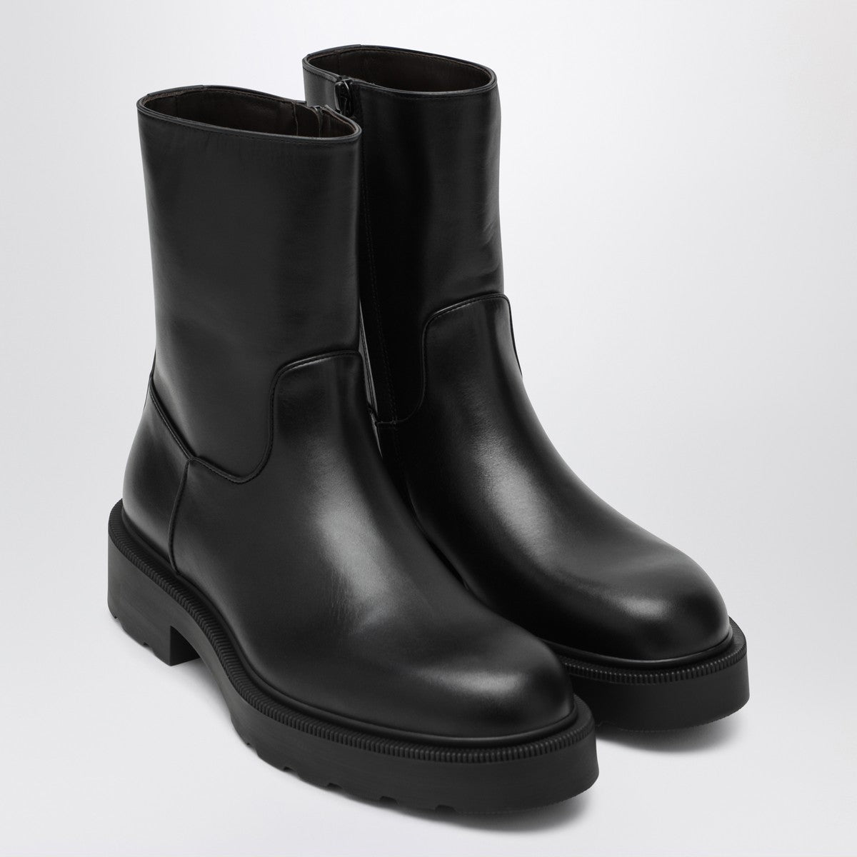 The Row Nobilis TR black leather boot The Row