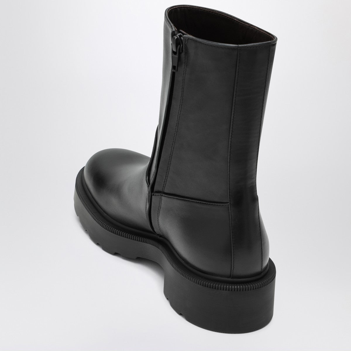 The Row Nobilis TR black leather boot The Row