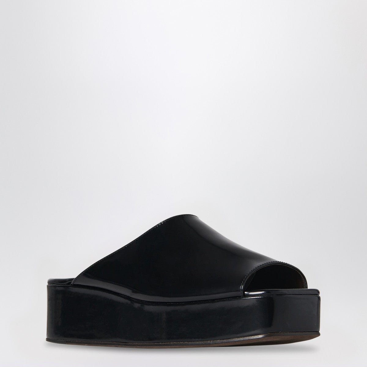 The Row Black Emi Flatform sandals The Row