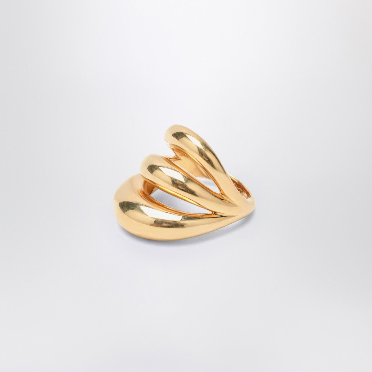 Panconesi Triptych Blow Up gold ring Panconesi