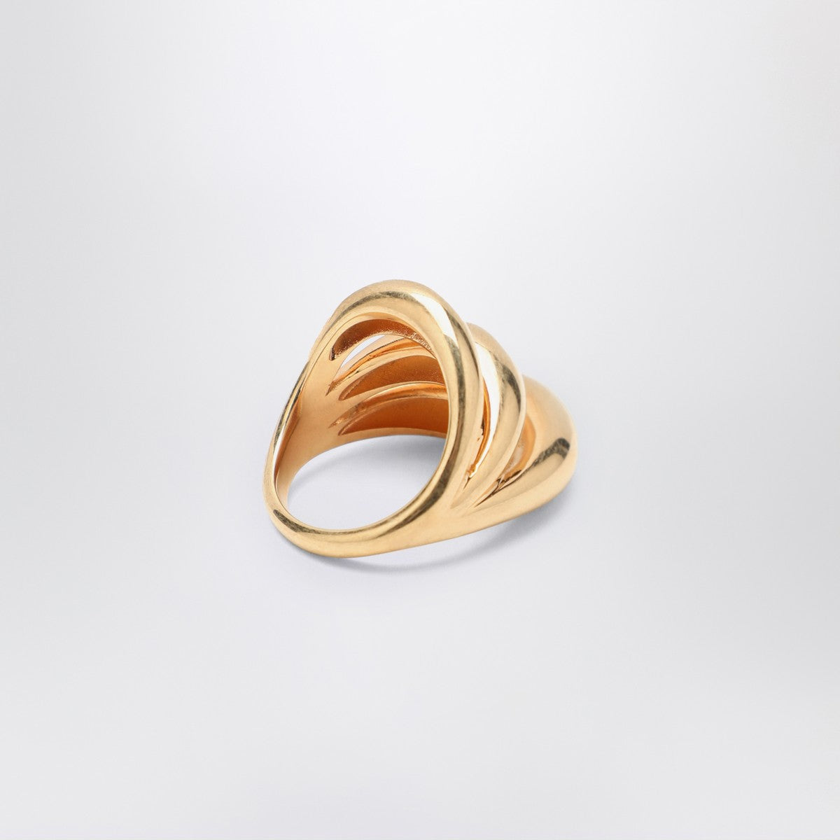 Panconesi Triptych Blow Up gold ring Panconesi