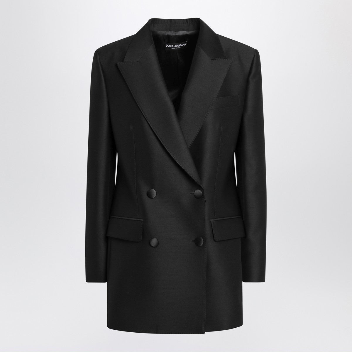 Dolce & Gabbana Dolce&Gabbana black double-breasted wool jacket Dolce & Gabbana