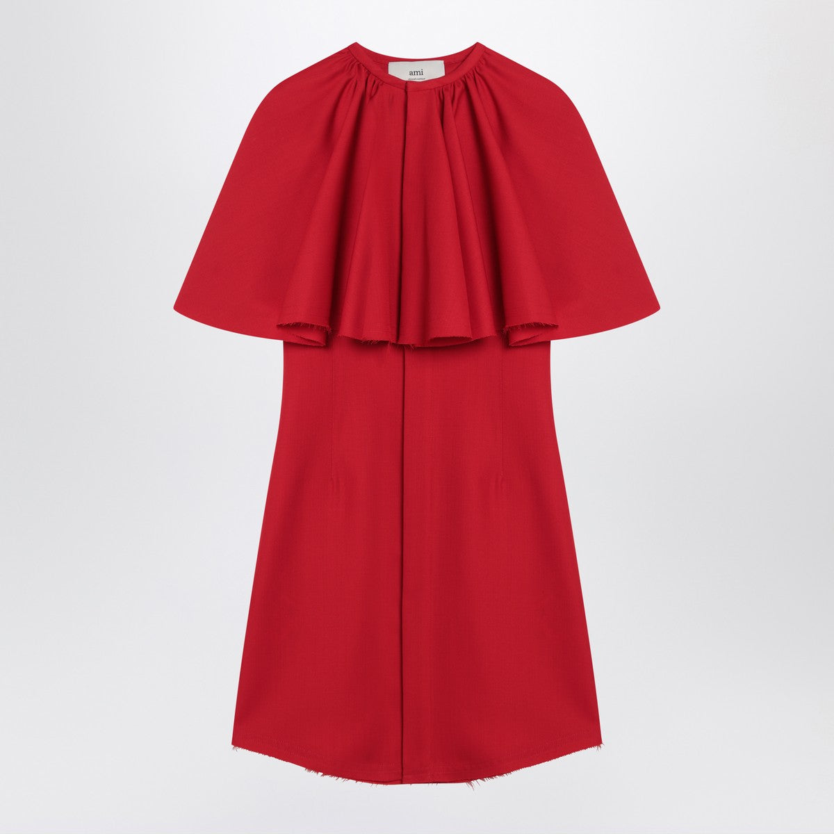 Ami Paris Mini red wool dress Ami Paris