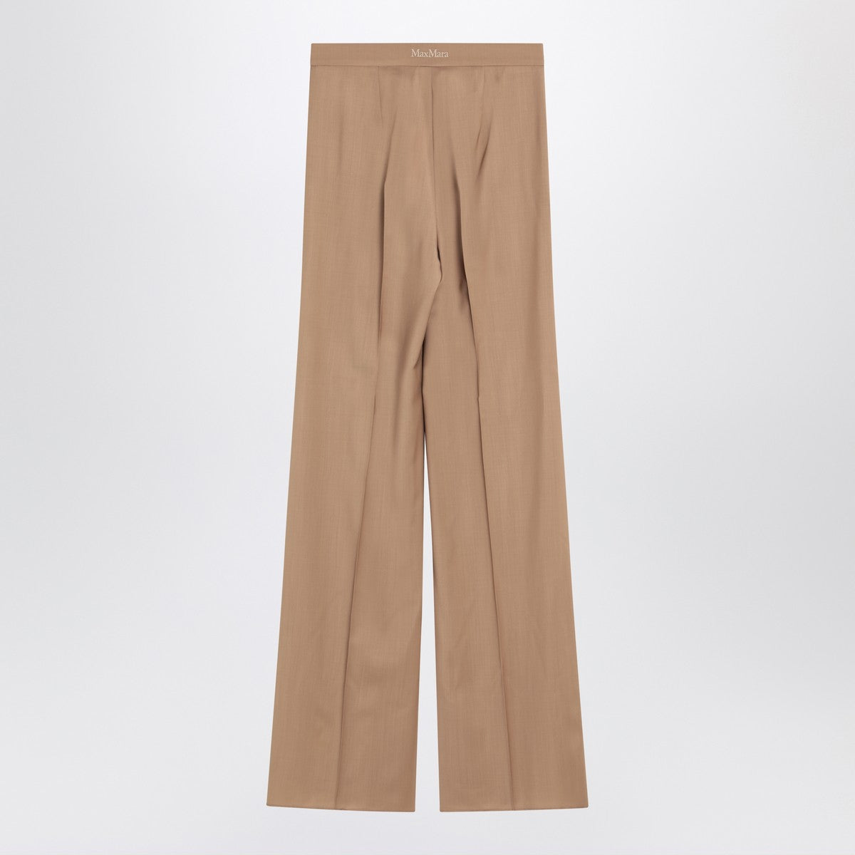 Max Mara Wide beige wool trousers Max Mara