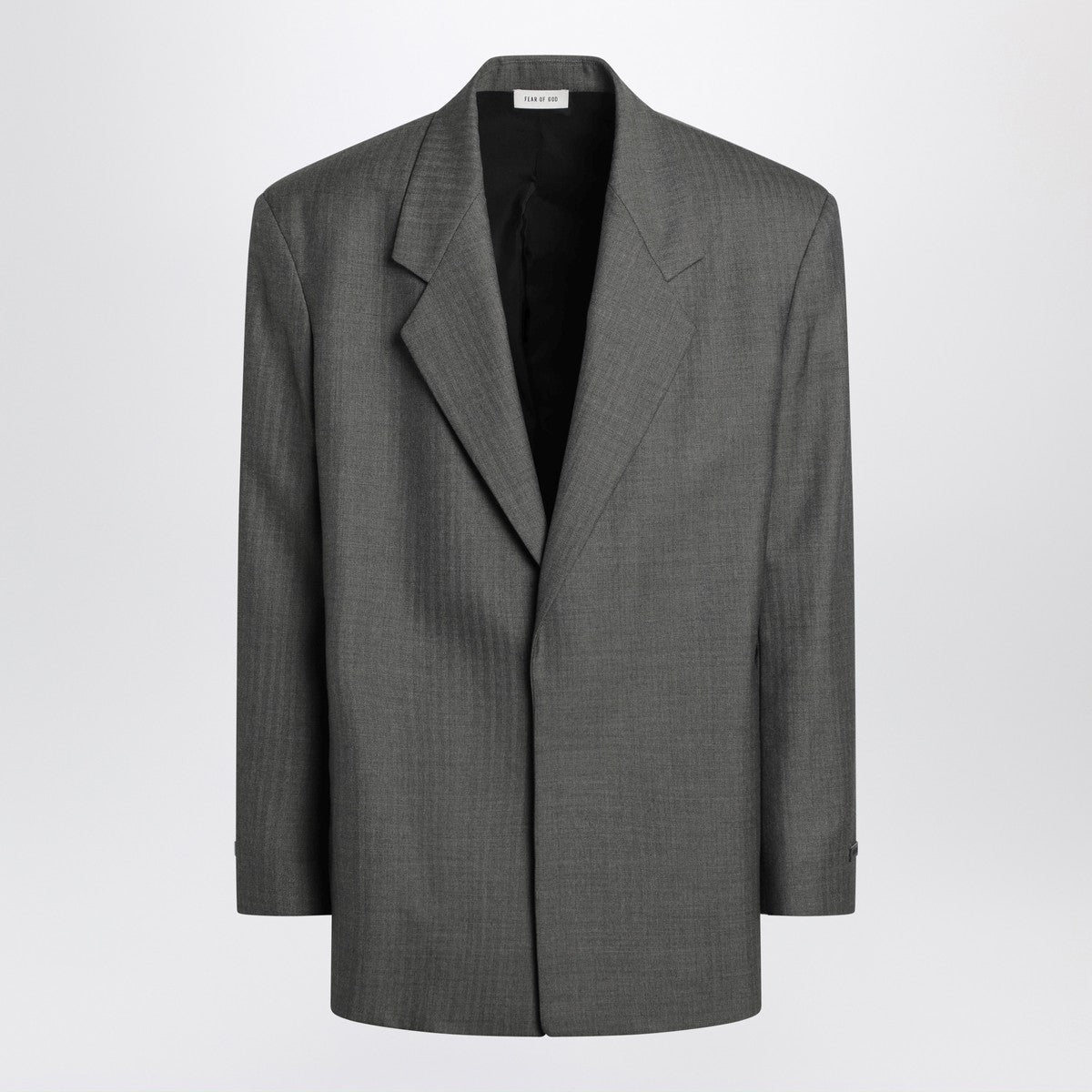 Fear of God Grey single-breasted wool blazer Fear of God