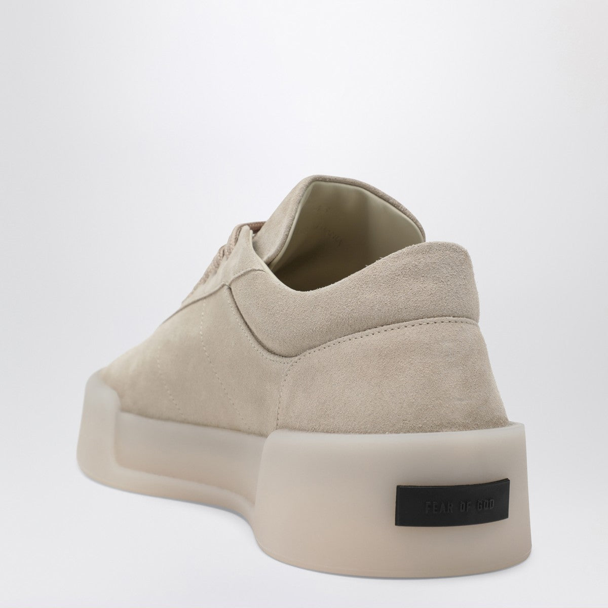 Fear of God Beige suede Aerobic Low sneakers Fear of God