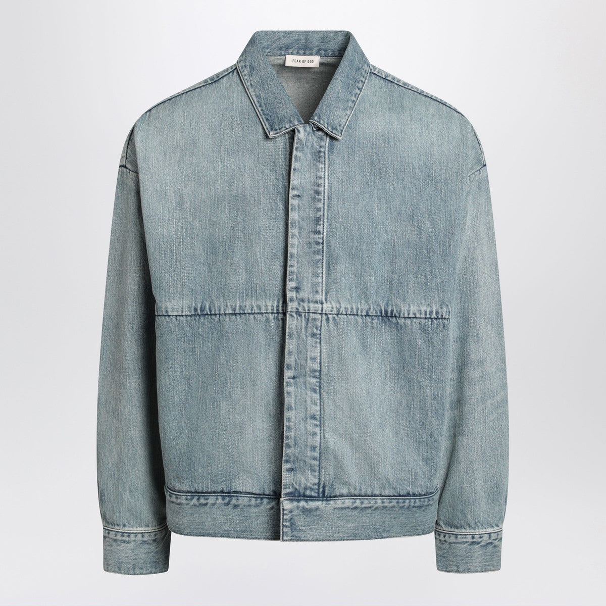 Fear of God Light blue denim Trucker jacket