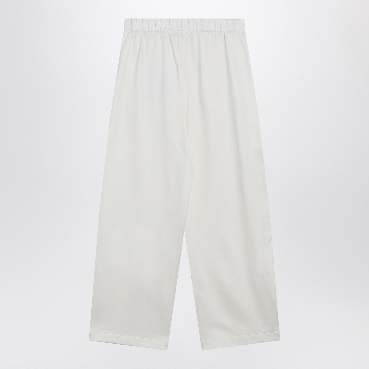 Max Mara White silk blend trousers Max Mara