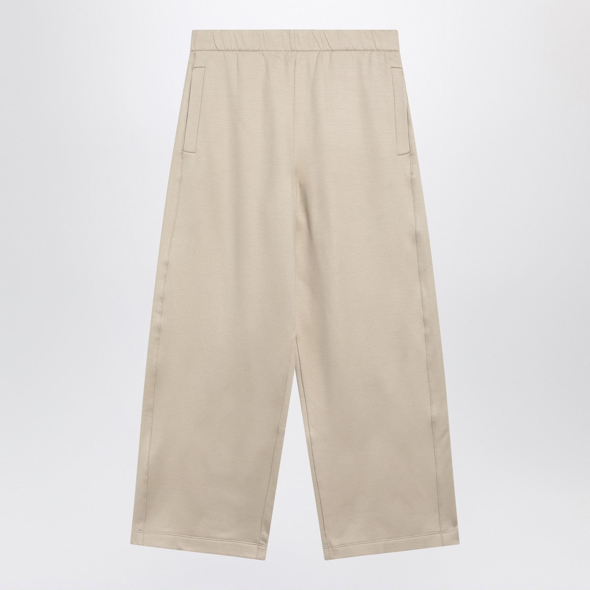 Max Mara Beige silk blend trousers Max Mara