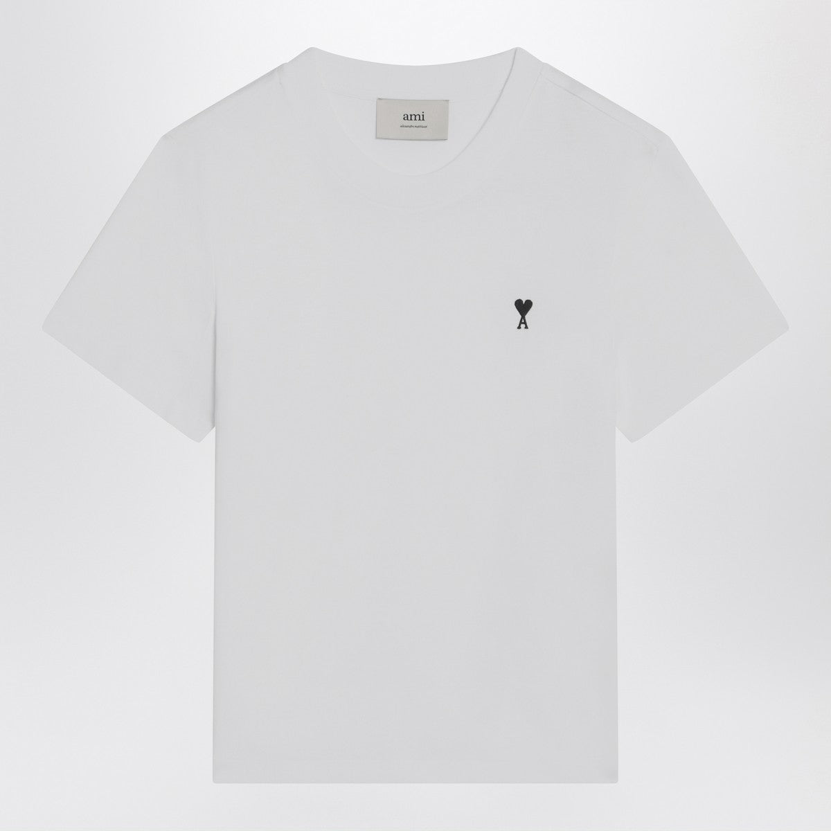 Ami Paris White Ami De Coeur T-shirt Ami Paris