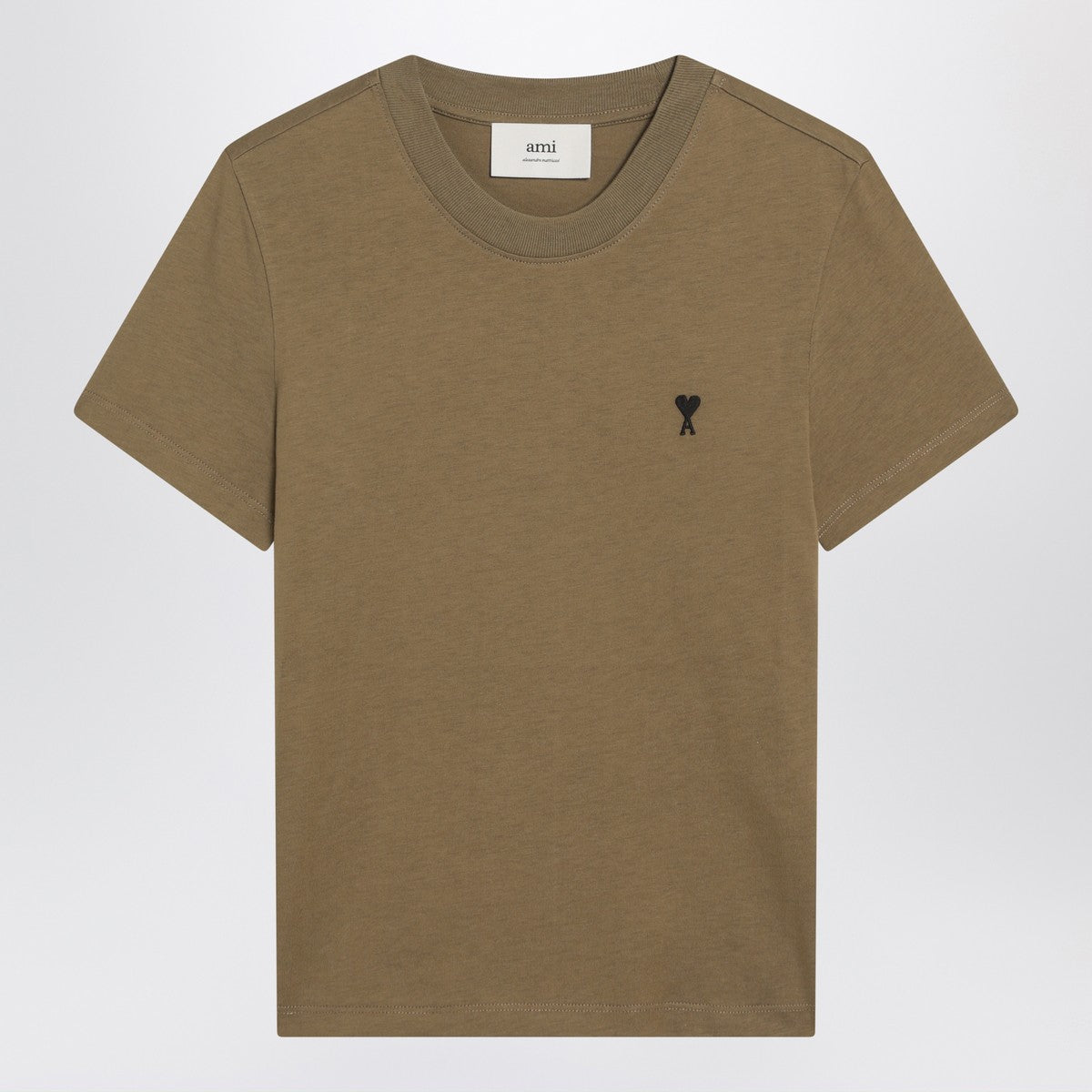 Ami Paris Bronze Ami De Coeur T-shirt Ami Paris