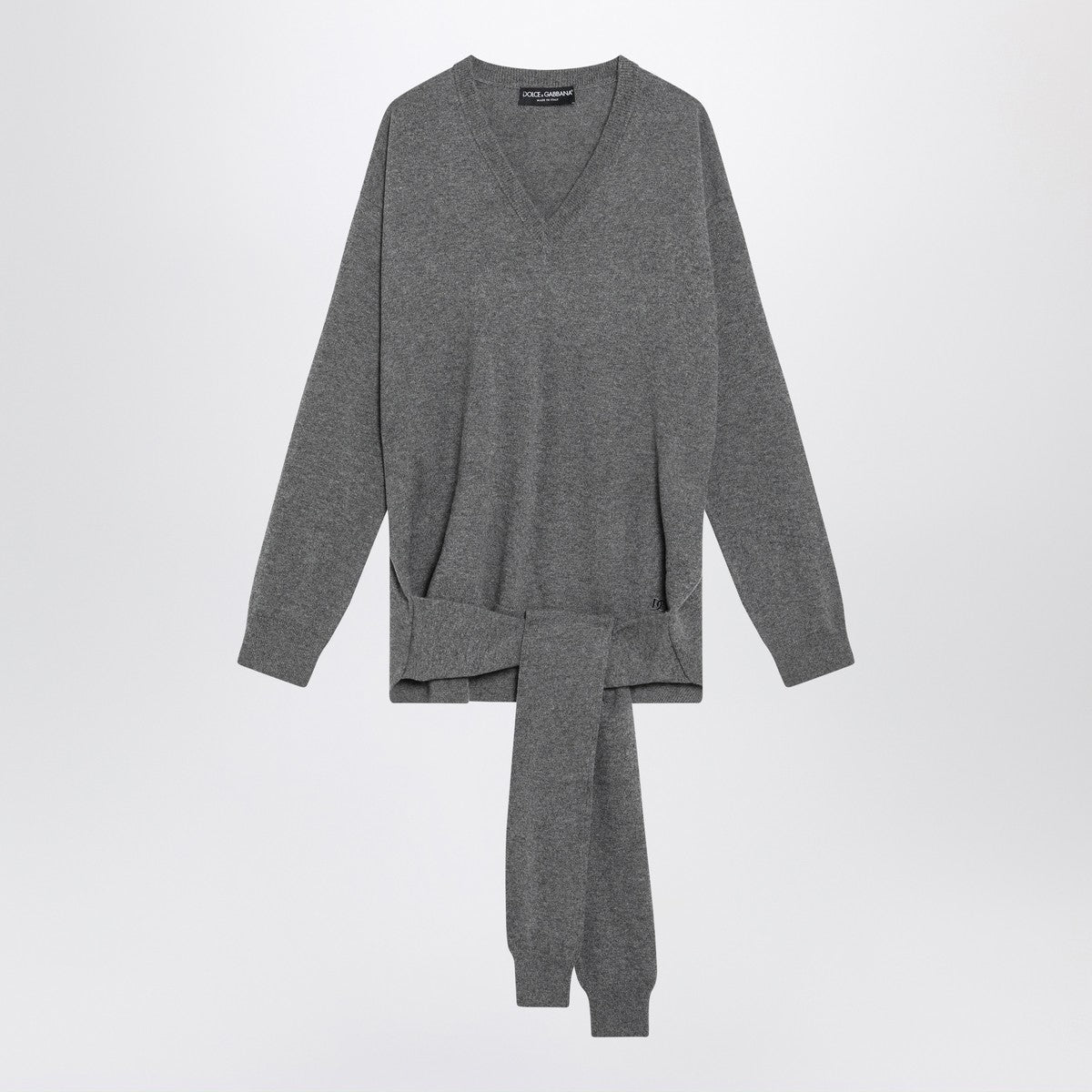 Dolce & Gabbana Dolce&Gabbana Grey cashmere sweater Dolce & Gabbana