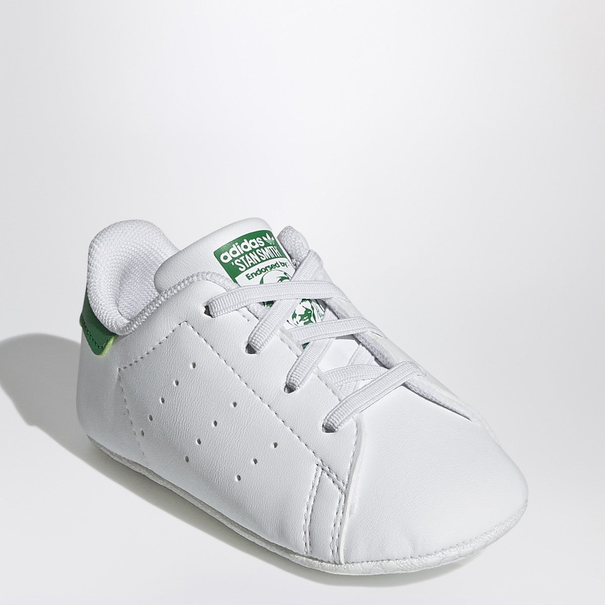 adidas Originals White/green Stan Smith Crib sneakers adidas Originals