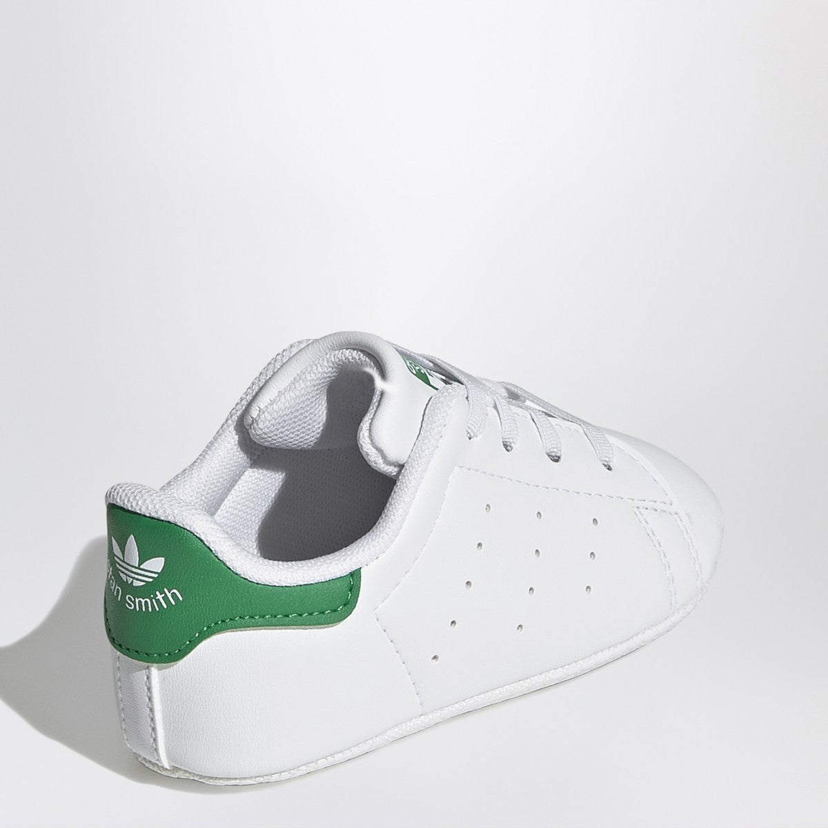 adidas Originals White/green Stan Smith Crib sneakers adidas Originals