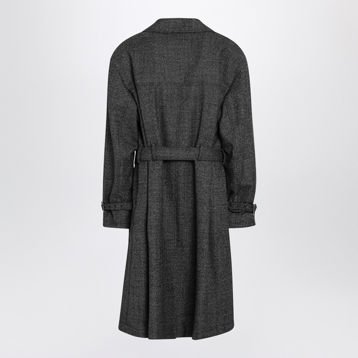 Dolce & Gabbana Dolce&Gabbana Grey wool double-breasted coat Dolce & Gabbana