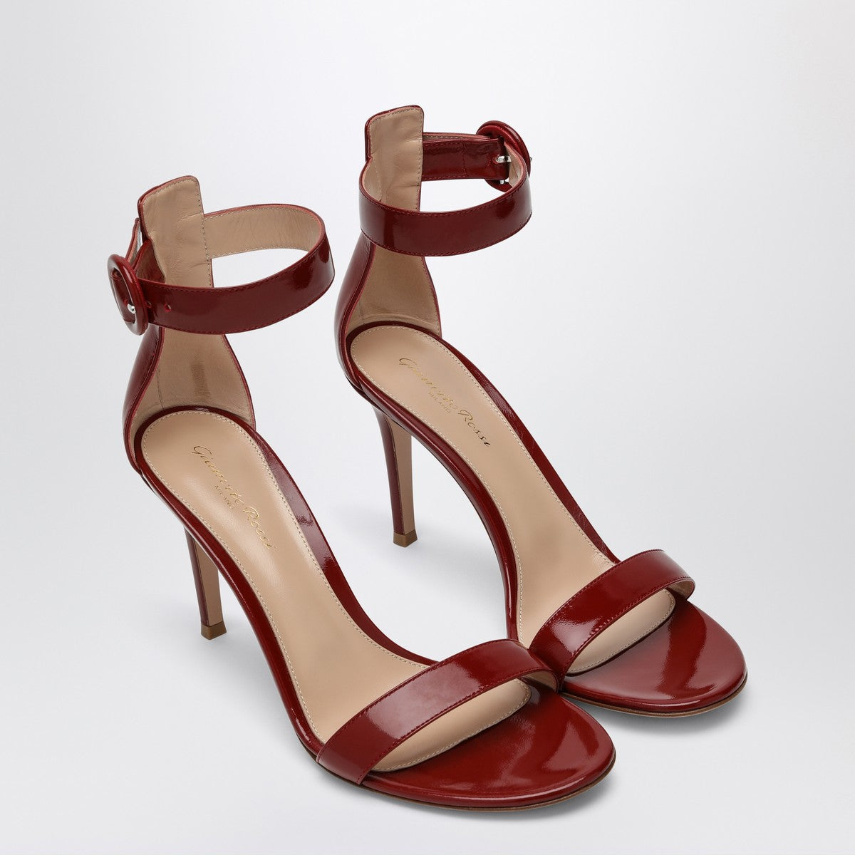 Gianvito Rossi Bordeaux Sandal Portofino 85 Gianvito Rossi