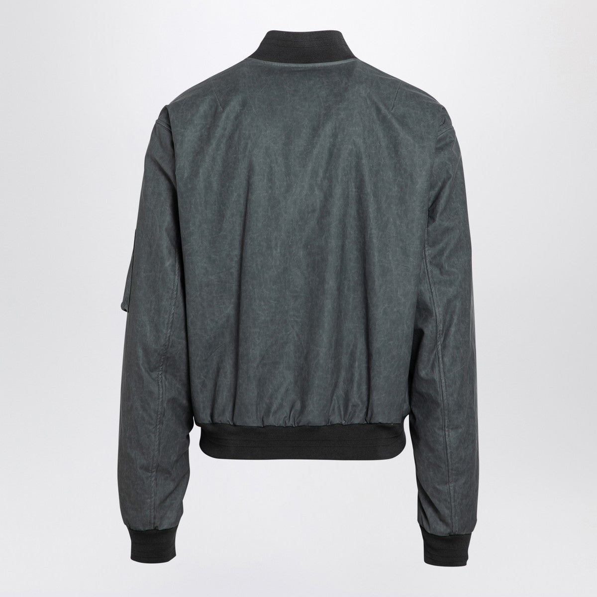 Dolce & Gabbana Dolce&Gabbana Light grey linen bomber jacket Dolce & Gabbana