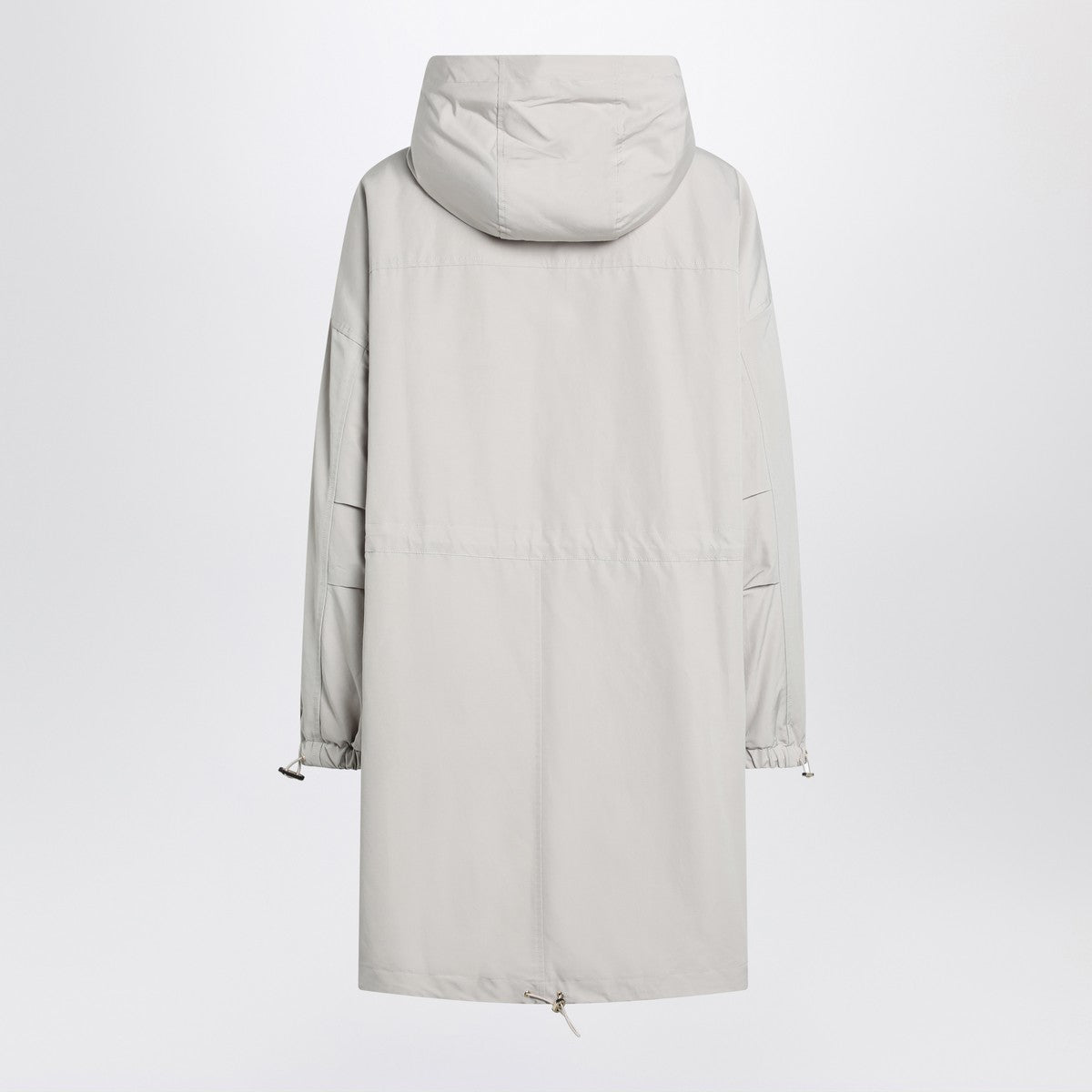 Max Mara Studio Light beige cotton blend parka Max Mara Studio
